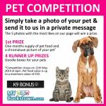 MYCookstown and K9Bonus Petstores Pet Competition.